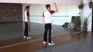 Janet Jackson Rhythm Nation Dance Tutorial Video Part 1/4