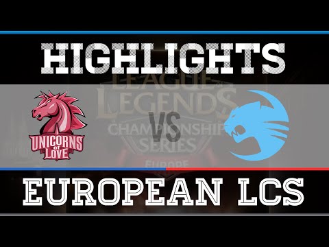 EU LCS Spring 2015 Highlights : Unicorns of Love vs Roccat (W4D1)