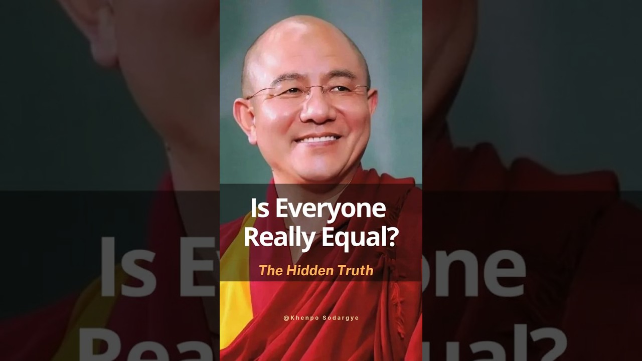 Is "Karma" the Only Logical Explanation for Inequality? | “业力”是不平等唯一的逻辑解释吗？ （Khenpo Sodargye）