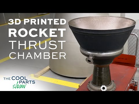 3D Printed NASA Thrust Chamber Assembly Combines Two Metal Processes | The Cool Parts Show Ep. 71