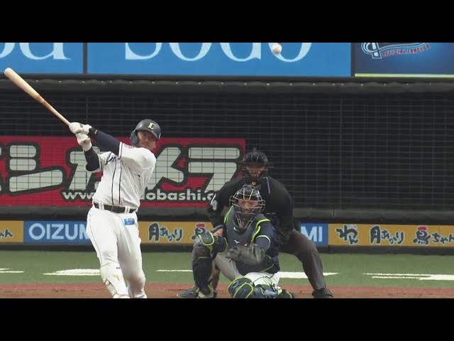 【3回裏】上手く流した!! ライオンズ・森の均衡を破る先制タイムリー!! 2020/3/13 L-S