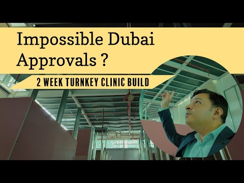 Dubai Clinic MIRACLE: DIFC Approvals in DAYS & 70% Built in 2 Weeks! — Dubai healthcare video by Spectronix Consultancy