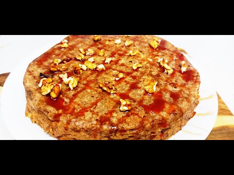 KOLAČ OD JABUKE I OVSENIH PAHULJICA - APPLE AND OATMEAL CAKE