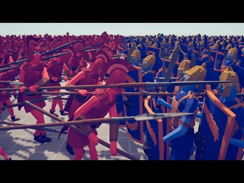 250x SARISSAS vs 250x HASTATI - Totally Accurate Battle Simulator