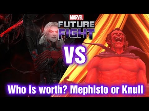 Knull vs Mephisto against Knull & Mephisto world boss legend Marvel future fight #Histromorphic #mff