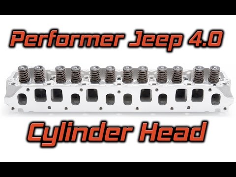 Edelbrock Performer Jeep 4.0 Cylinder Head