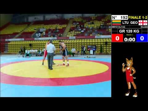 Final EJWC Skopje 2013 GR 120kg 03.07.13 1st and 2nd place