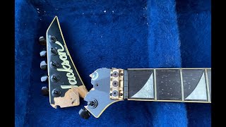 Video thumbnail for 1983 USA Jackson Randy Rhoads RR1 RESTORATION by Guitar