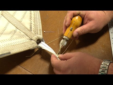 Using the Speedy Stitcher to Sew Webbing & Canvas