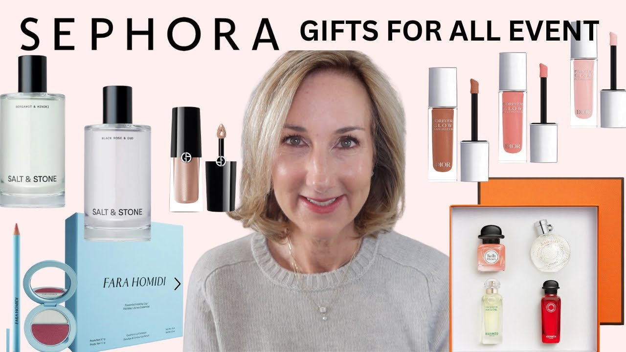 SOFT GLAM HOLIDAY LOOK USING SEPHORA HAUL + 'GIFTS FOR ALL EVENT' RECOMMENDATIONS