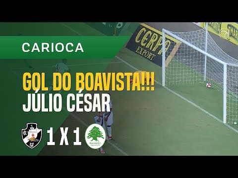 GOL (JÚLIO CÉSAR) - VASCO X BOAVISTA - 04/03 - CARIOCA 2018