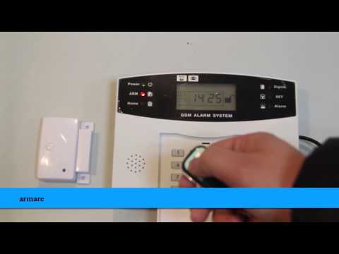 Casa GSM Allarme Wirel Antifurto Combinatore Con Sirena Esterna Wireless SMS / Telefono Kit