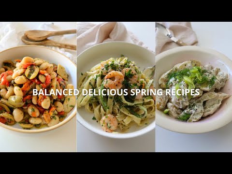 Healthy Spring Recipes | Light, Fresh & Easy Meals!