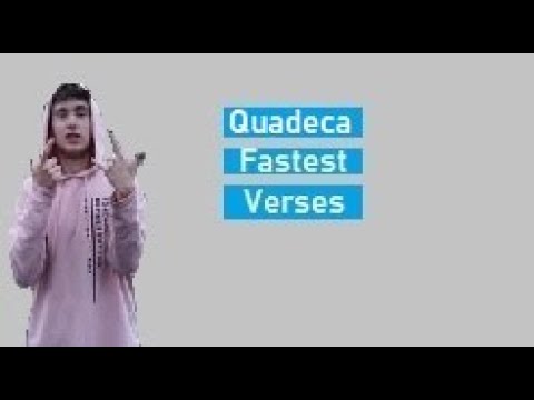 Top 10 Fastest Quadeca Verses
