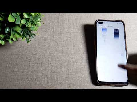 How to set screen Timeout in Realme x50 Pro mobile in Hindi setting