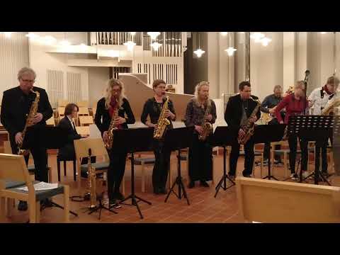 Hay Burner, Played by Baggböle Big Band at the Church of Good Herdsman, Helsinki, 19.11.2020.