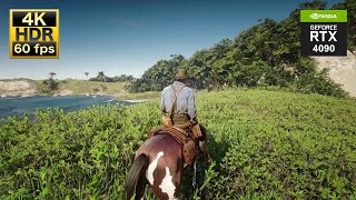 【4KHDR60fps】Red Dead Redemption 2 :RTX 4090 Max Settings