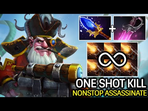 Sniper One Shot Kill – Nonstop Assassinate with Scepter + Khanda Dota 2
