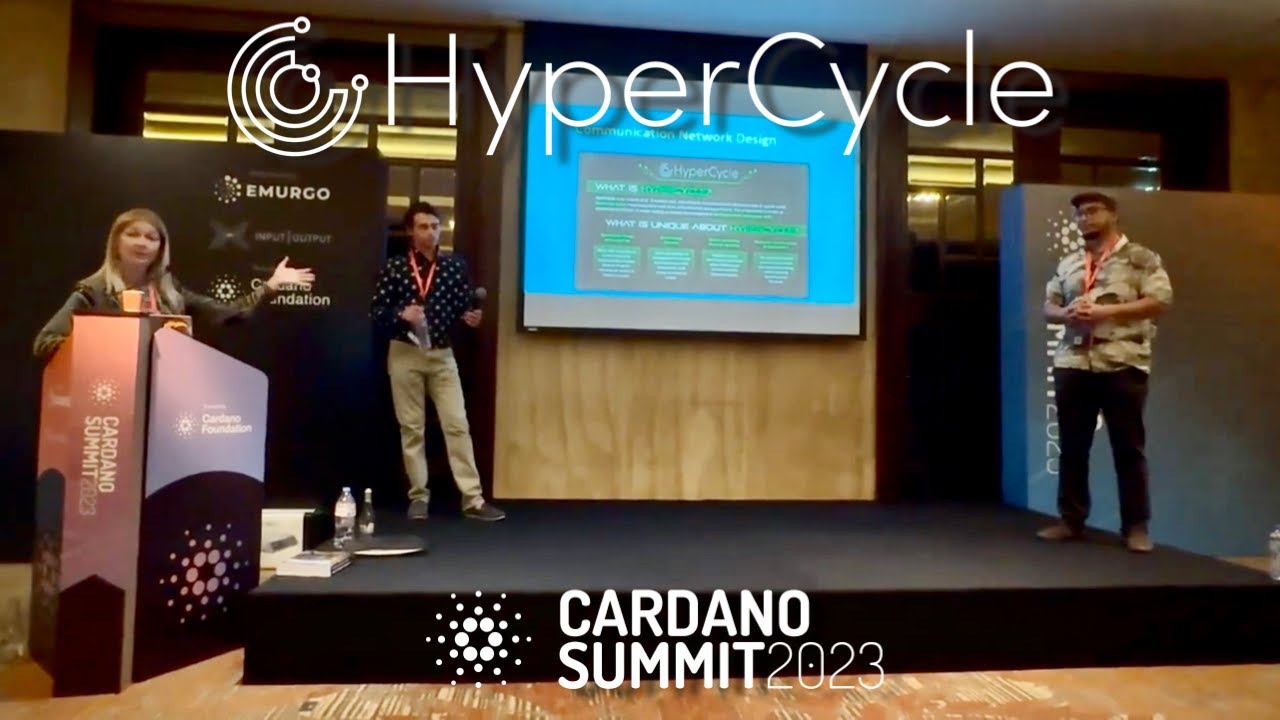 HyperCycle Masterclass at Cardano Summit 2023 | Recalibrating Value, Identity