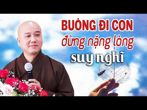 Nếu cuộc sống QUÁ MỆT MỎI " thì hãy buông đi để bớt khổ" - Thầy Thích Pháp Hòa