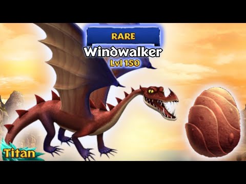 WINDWALKER — Max Level 150 Titan Mode | Dragons: Rise of Berk