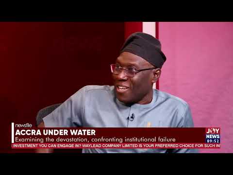 Inusah Fuseini blames indiscipline of leadership and citizens for Accra floods. #Newsfile