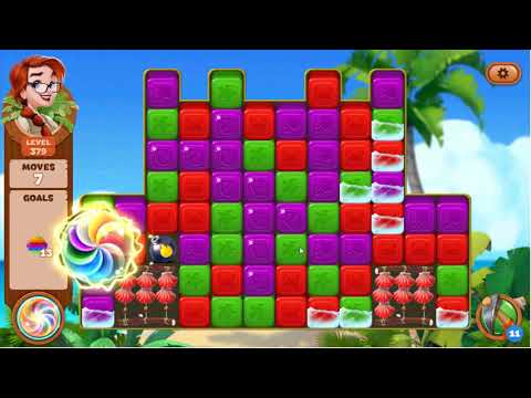 Lost Island Blast Adventure Level 379 - No Boosters