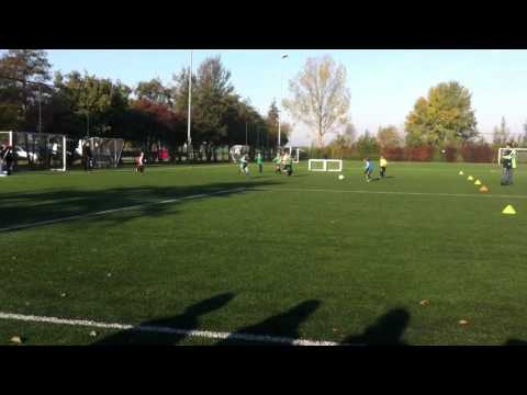 Robin stoopman scoort op 4x4 tournooi fc binnenmaas