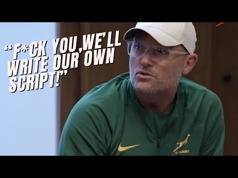 The speech that won the Springboks the Rugby World Cup