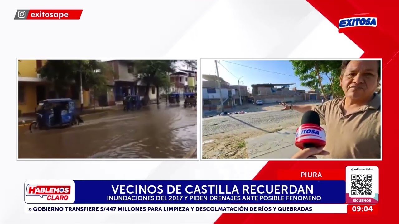 🔴🔵 Vecinos de Castilla temen inundaciones similares a las de 2017