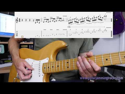 Lick Friday Week 151 - Multi Pentatonic 16th Triplet pattern lick