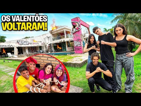 OS VALENTÕES ENCONTRARAM A NOVA MANSÃO *Eles voltaram ...