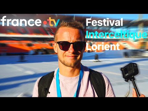 JOURNEE AU FESTIVAL INTERCELTIQUE & FRANCE TV 📺 - VLOG