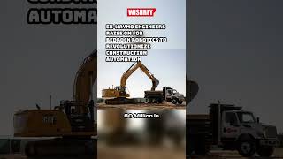 Bedrock Robotics: Autonomous Construction Vehicles | #shorts #robotics