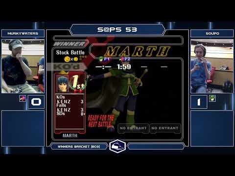 S@PS 53 Melee Singles - MurkyWaters (Falco) vs Soupo (Marth) - Winners Bracket