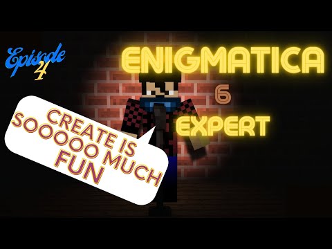 Enigmatica 6 Expert (e6e) Ep4: Progress, cobbleworks and  Create Contraptions Galore. 🔥🔥🔥