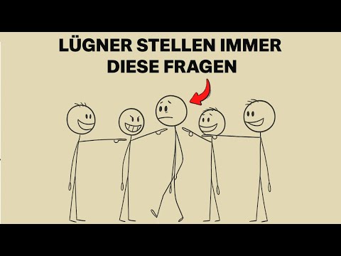 10 Fragen, die Lügner immer stellen – VERTRAUE IHNEN NICHT! – MENSCHLICHE PHILOSOPHIE