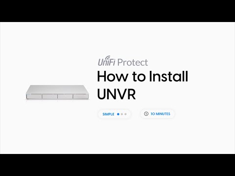 UBIQUITI UniFi Protect tinklo vaizdo įrašymo įrenginys video