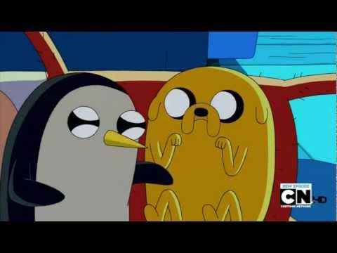 Adventure Time Gunter molests Jake
