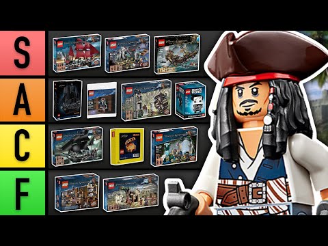 Ranking EVERY LEGO Pirates of the Caribbean Set