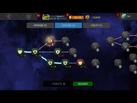 MCOC tutorial: Mastery Point recovery and reset lvl 1-27