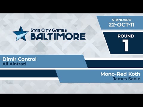 SCGBALT: Round 1 - Ali Aintrazi vs James Sable | Standard