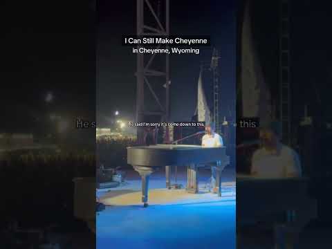 Made it to Cheyenne #tour