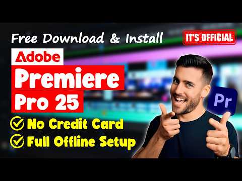 How to Download & Install Adobe Premiere Pro 25 Full Version Trial for FREE without Credit Card