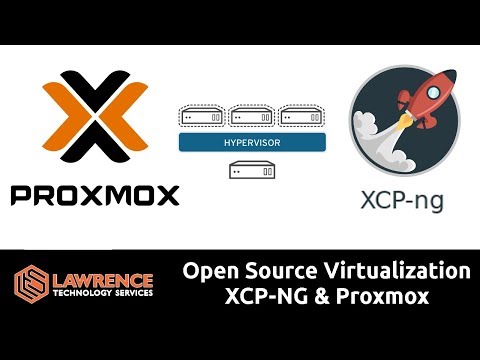 Homelab / Office Lab Open Source Virtualization XCP-NG & Proxmox Compared