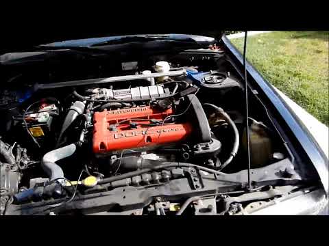Black Widow Galant VR4 Check and Set Ignition Timing VLOG