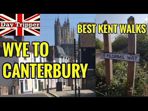 Best Walks in Kent- Wye to Canterbury | North Downs Way Pilgrims Way | Day Tripper Vlog #43