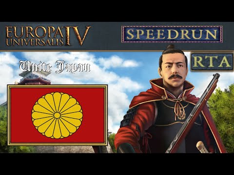 [WR] EU4 Form Nation Speedrun (RTA NS5) - Unite Japan, in 8 minutes, 28 seconds, as Ashikaga