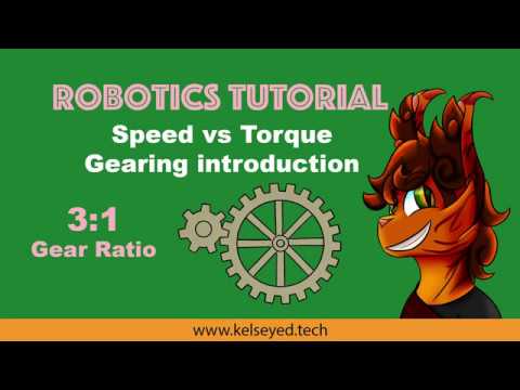 Gear Ratios Speed Vs Torque Tutorial
