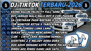 Download lagu DJ TIKTOK TERBARU 2026🎵DJ KEONG RACUN VELOCITY🎵DJ CURI CURI PADANG X JANGAN MALU MALU BOY 🔥 mp3